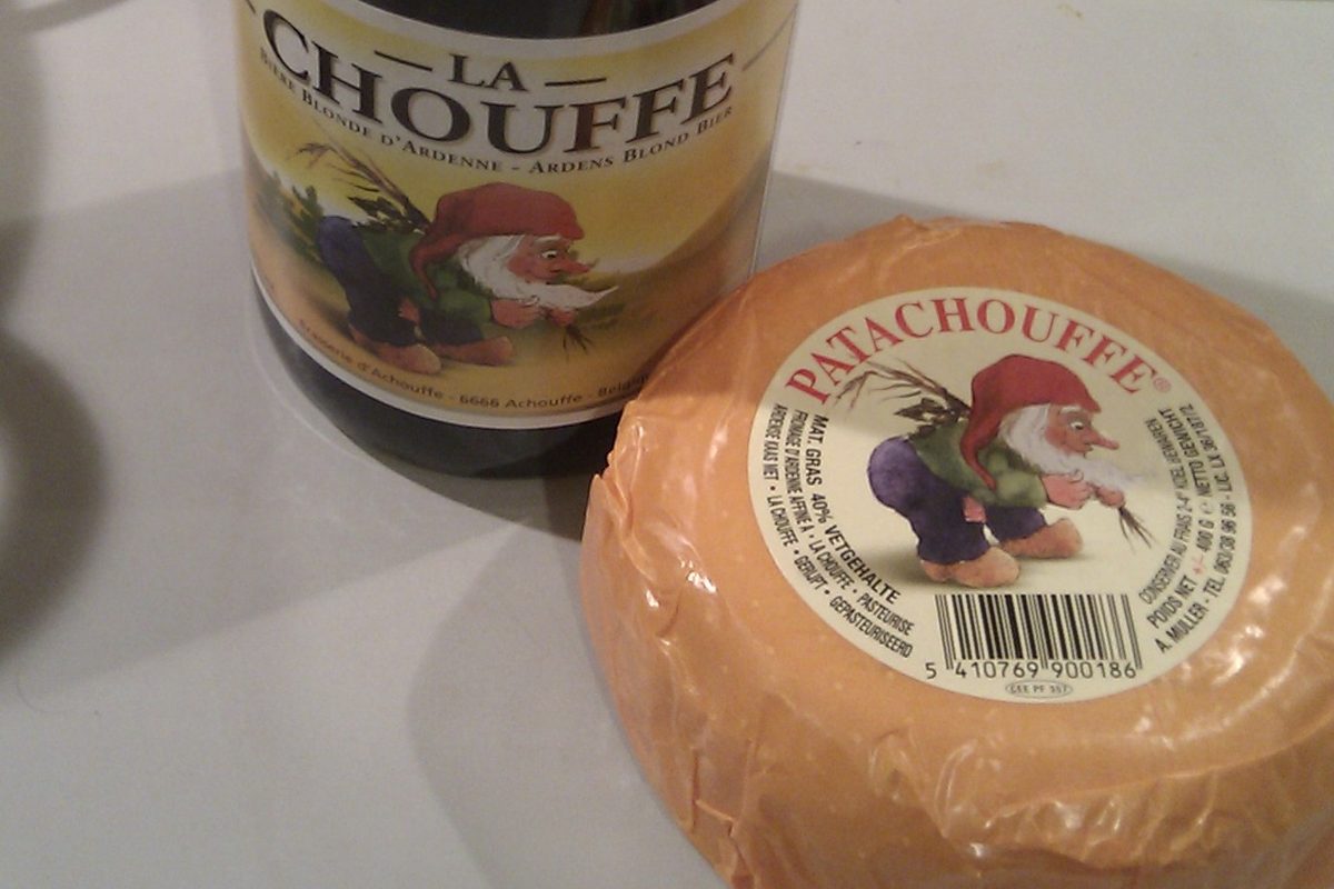 Bière et fromage à croûte lavée