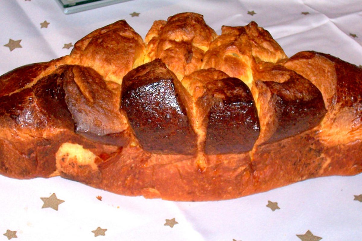 Coquille de Noël, brioche des fêtes du Nord