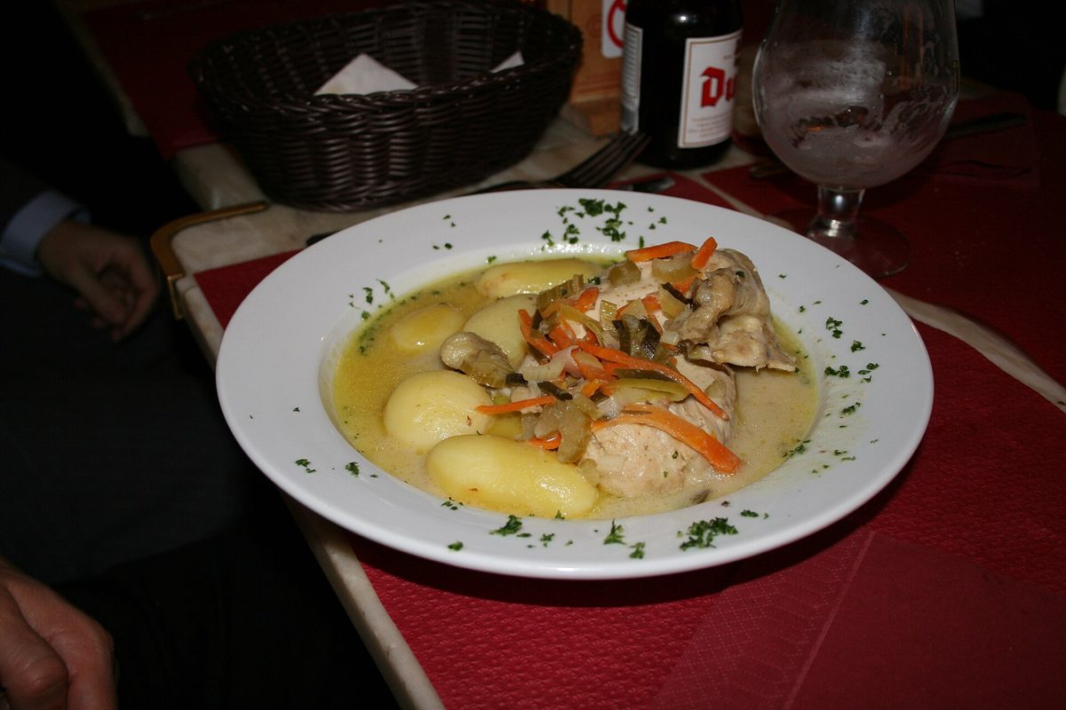 Waterzoï de poulet